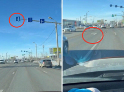 Разметка противоречит знакам на дороге в Волжском: видео