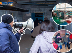 Вой сирен, подвалы и раздача противогазов: видео-репортаж с эвакуации жителей Волжского