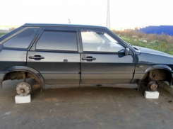 В Волгограде грабители «разули» пять отечественных авто