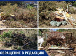 Пожароопасная свалка возле волжской школы может загореться в любой момент