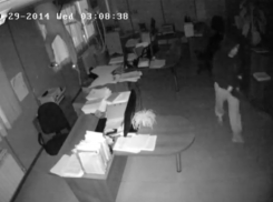 В Волгограде офисные грабители попали в объектив камеры 