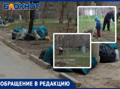 Жители сами наводят порядок во дворах Волжского: помогла ли УК и когда вывезут мусор