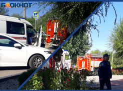 Волжский суд заминировали? Жительница засняла оцепление