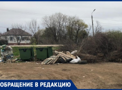 «Между продуктовыми магазинами жители организовали антисанитарийную норму», - волжанин о свалке