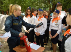 В Волжском создана дружина юных пожарных