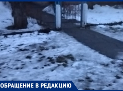 Кто будет отвечать за травмы? Жители Волжского просят об уборке дорог от снега и льда