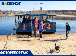 Паром «Дачник-1» начал работу в Волжском: фоторепортаж