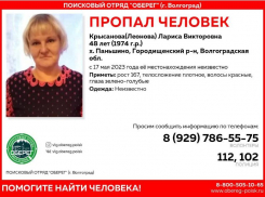 Подробности исчезновения красноволосой 48-летней женщины от волжских поисковиков