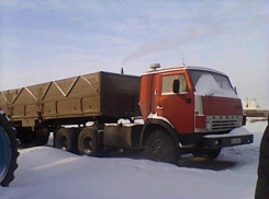 В Ленинском  районе  КамАЗ сбил пенсионера