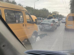 Волжская маршрутка № 160 снова попала в аварию