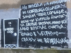 Волжские «бэнкси» оставили стихи Бродского на стенах