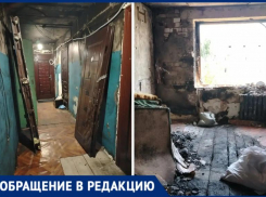 Месяц без света: жители дома на Горького, 3 в Волжском требуют ремонта после пожара