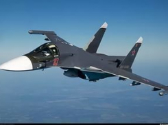 Над Волжским пронеслись на низкой высоте боевые Су-34