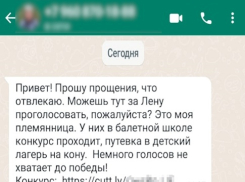 В Волжском распространяют сообщения, ведущие к взлому аккаунтов