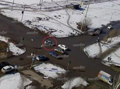 Видео ДТП на перекрестке в Волжском