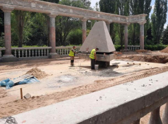Волжский преображается: благоустройство мемориала первостроителям и аллеи