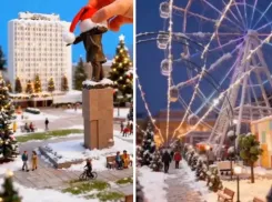 Графический дизайнер из Волжского оживила город в миниатюре