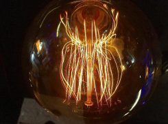 Стеклянную скульптуру из лампочек решили создать в парке «Волжский»