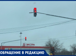 Волжане выступают за смену режима 15-секундного светофора на въезде в Волжский