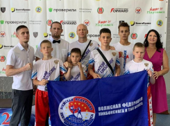 Волжане стали победителями областного фестиваля по кикбоксингу