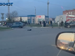 В Волжском произошло тройное ДТП около ФОК «Русь»: видео