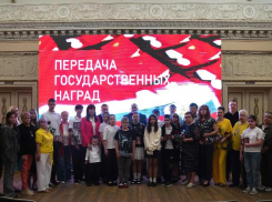  «Они навечно в строю»: в Волжском родственникам погибших героев СВО вручили ордена Мужества