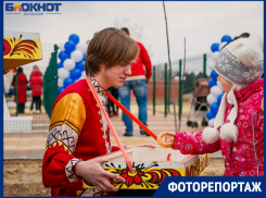 Проводы зимы под прицелом фотокамер