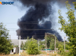Близ Волжского горел один из частных домов
