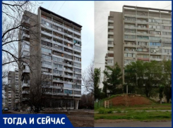 Высотки красовались на старых открытках Волжского