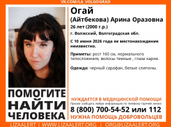 Полтора месяца в Волжском безуспешно разыскивают пропавшую без вести молодую девушку