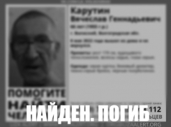 Пропавший в Волжском пенсионер найден мертвым
