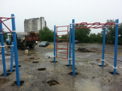 Фонд Елены Исинбаевой приступил к возведению воркаут-площадки в Волгограде