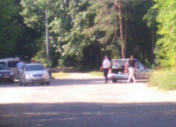 Волжанин на иномарке повредил машину ДПС