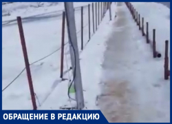 «Ни пройти ни проехать»: жители не могут выехать из поселка под Волжским