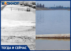 Намыв обводного канала в Волжском начался в 1954 году
