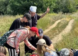 Студенты прошли полевую практику под Волжским