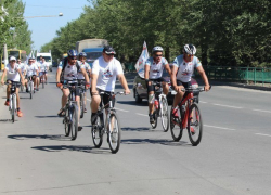 Волжский принял гостей международного велопробега
