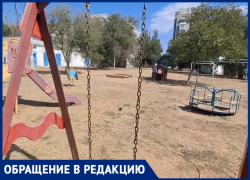 «Стекла и мусор в песочнице»: волжанин показал состояние детской площадки