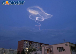В небе над Волжским заметили полет межконтинетальной ракеты