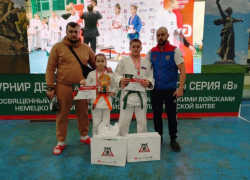 Волжанка заняла первое место в турнире по дзюдо