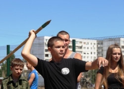  В Волжском в ФОКе «Русь» прошли спортивные состязания в преддверии  Дня города