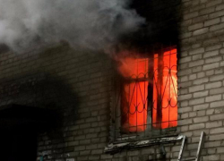 36-летний волжанин пострадал при пожаре в пятиэтажном доме