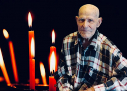 ﻿Участник Сталинградской битвы Андрей Гойдин на 99-м году ушел из жизни на малой родине под Волжским