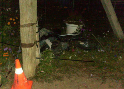 Под Волгоградом разбился мотоциклист