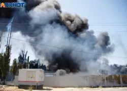 Причина едкой вони в Волжском в пожаре на свалке 