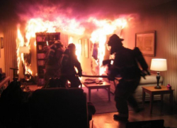 В Волгоградской области при пожаре погиб мужчина