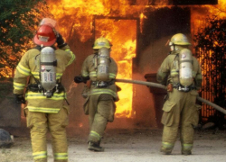 Под Волгоградом дачники случайно спалили пять хозпостроек и две машины