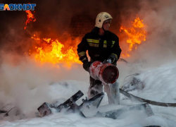 Пожар на 24 квадратных метрах произошел под Волжским