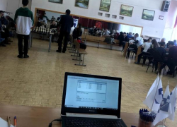 В Волжском играли в шахматы семьями