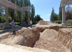 Преображение мемориала первостроителям в Волжском